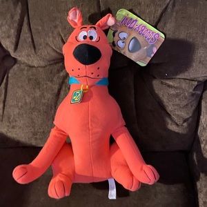 Scooby doo plushy orange new!